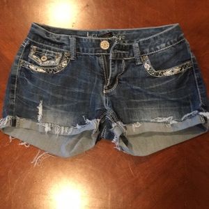 Jean shorts